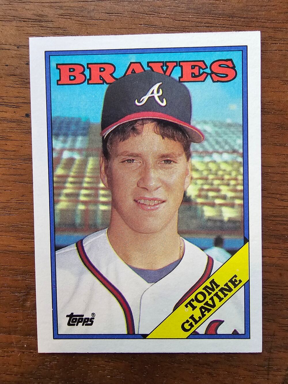Tom Glavine 1988 Topps #779 - Rookie - Atlanta Braves - Baseball Card - MLB